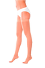  Артикул: 202. Чулки для женщин с силиконовым фиксатором с открытым носком, плотные (II класс компрессии)